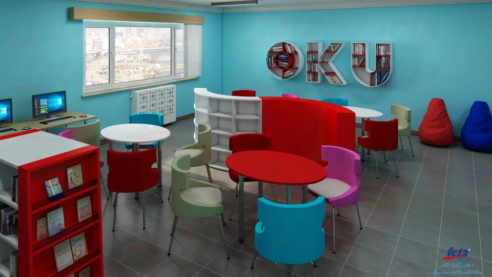 Kütüphane Mobilyaları