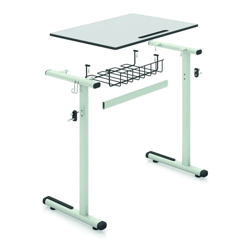 Moss Knock-Down Single School Desk - Image 4