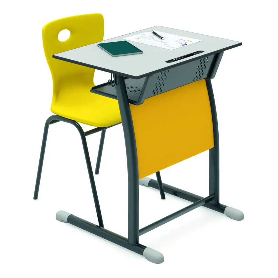 Oniks Edge Single School Desk - Image 9