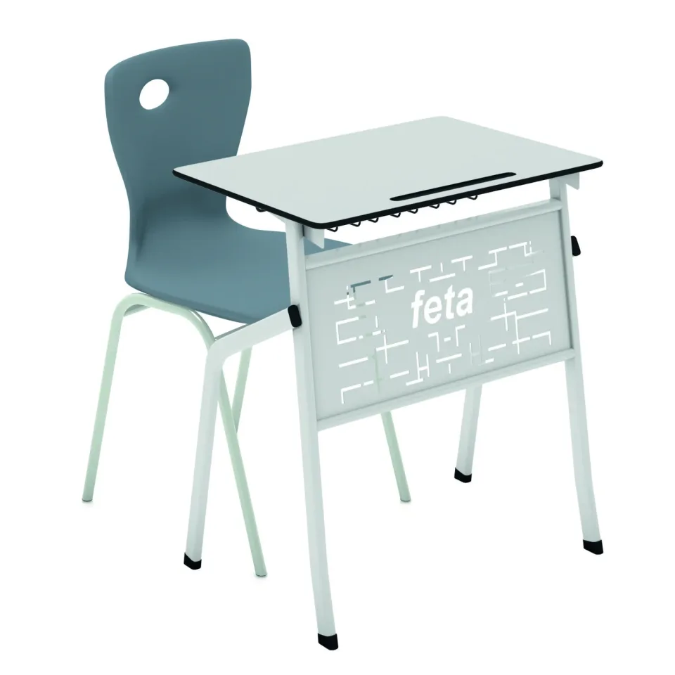 Garnet Single School Desk