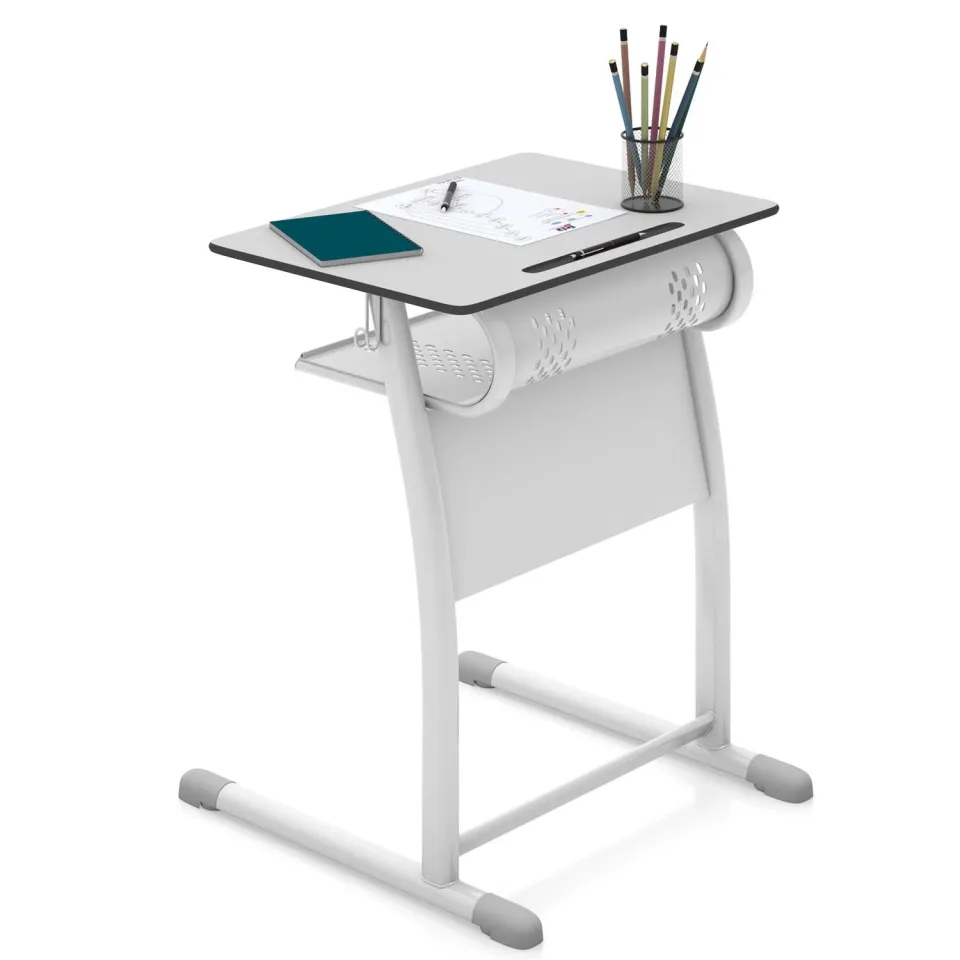 Opal Single School Desk - Image 4