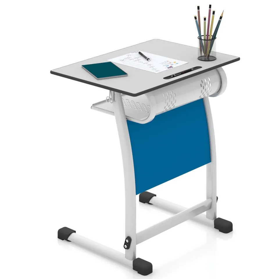 Oniks Knock-Down Single School Desk - Image 1