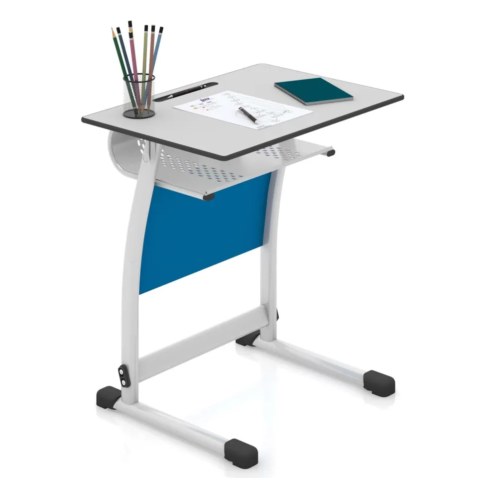 Oniks Knock-Down Single School Desk - Image 2