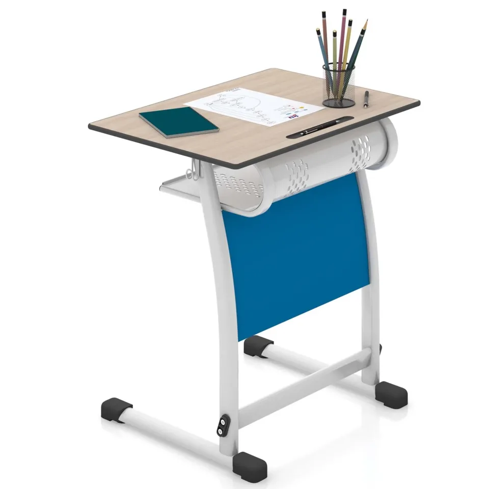 Oniks Knock-Down Single School Desk - Image 3