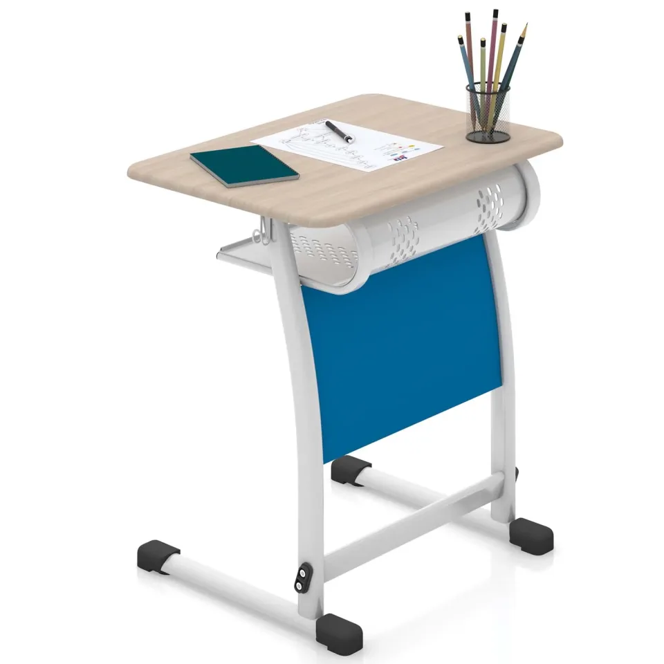 Oniks Knock-Down Single School Desk - Image 5