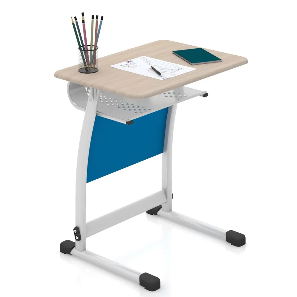 Oniks Knock-Down Single School Desk - Image 6