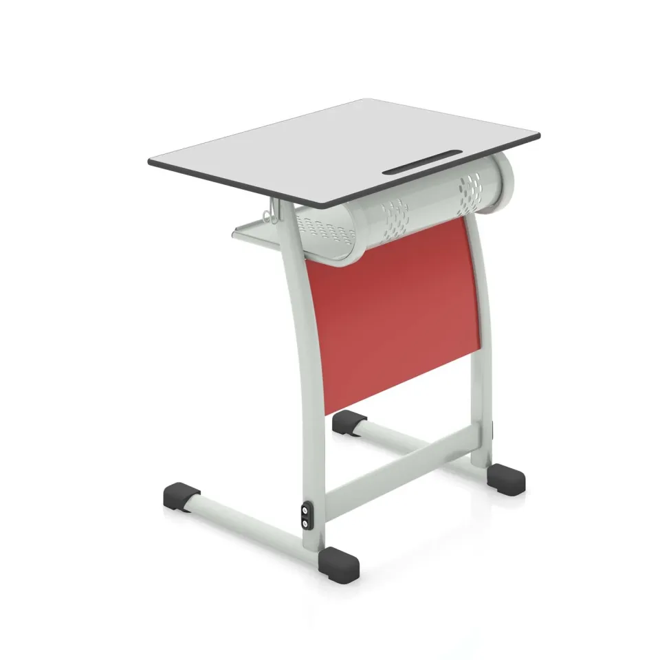 Oniks Knock-Down Single School Desk - Image 8
