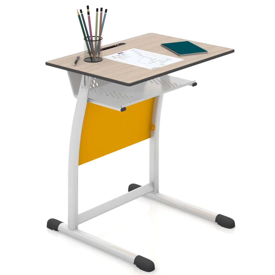 Oniks Edge Single School Desk - Image 6