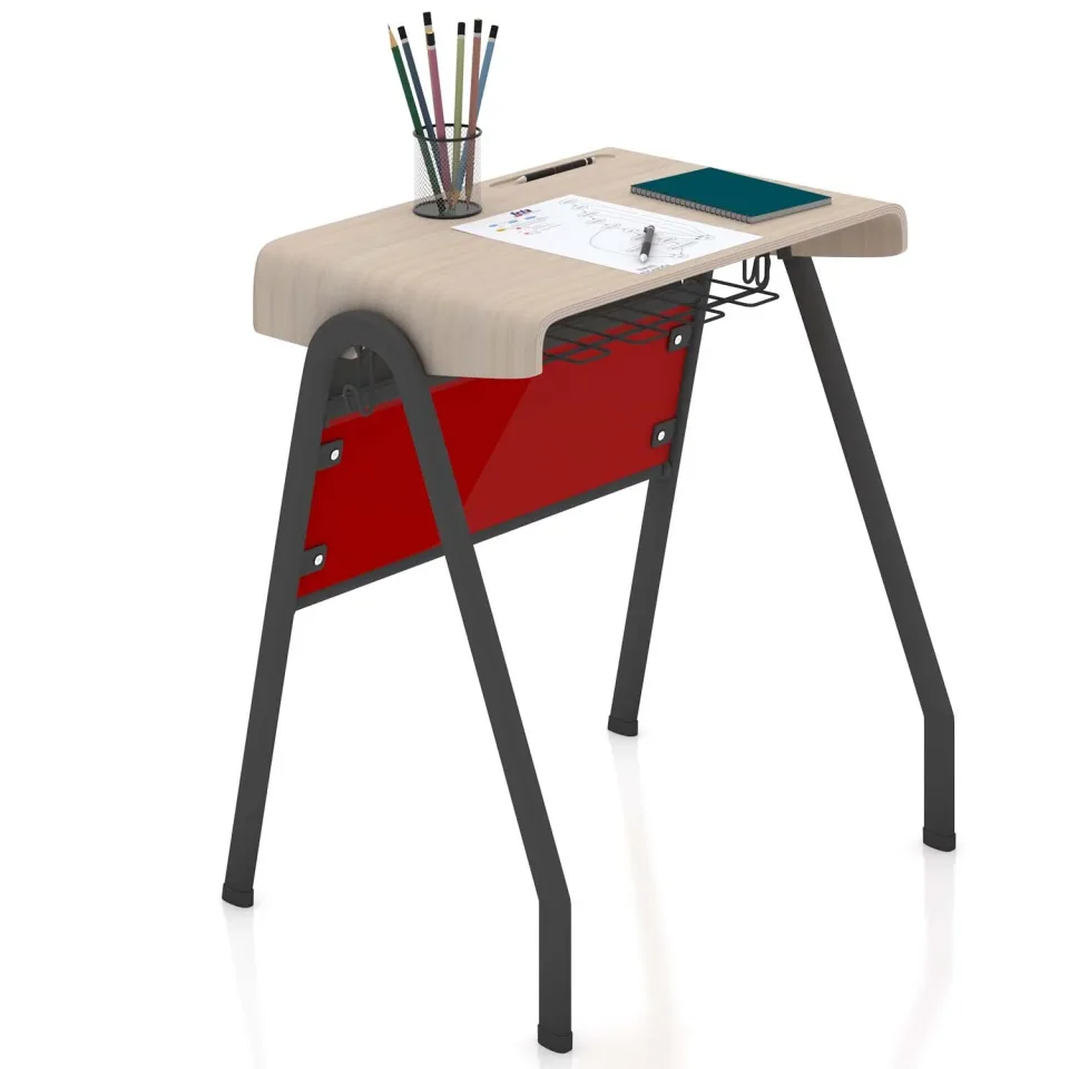 Amazon Single School Desk - Image 5