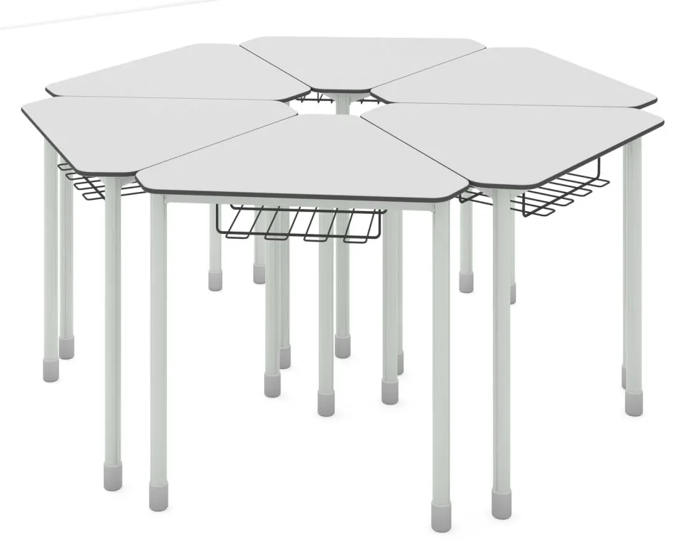 Azurit Single School Desk - Image 8