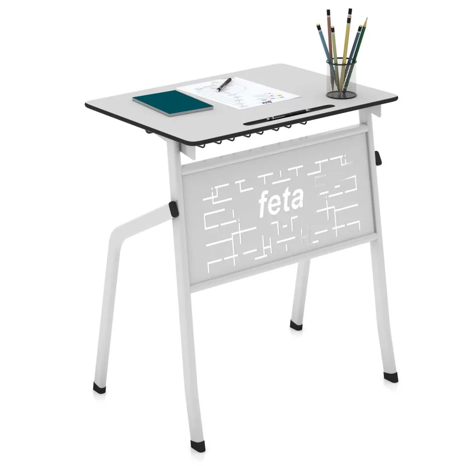 Garnet Single School Desk