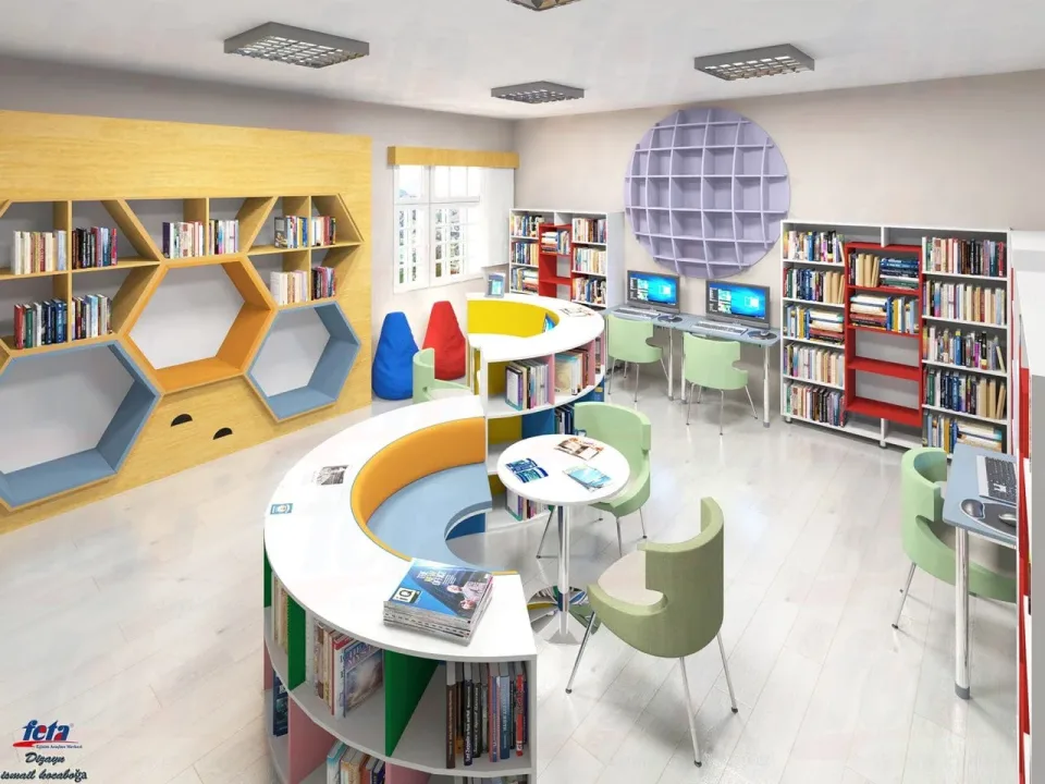 Kütüphane Mobilyaları - proje görseli 25