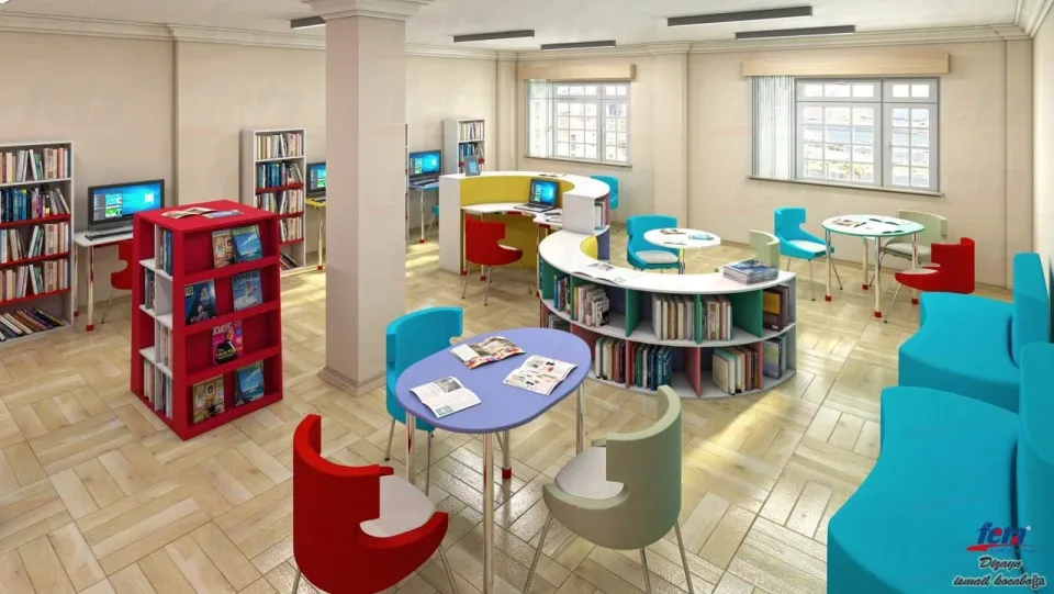 Kütüphane Mobilyaları - proje görseli 36