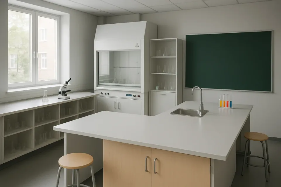 Küçük Alanlarda Verimli Lise Laboratuvarı Tasarımı