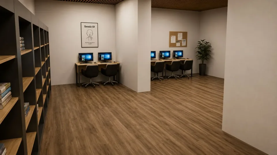 Kütüphane Mobilyaları - proje görseli 5
