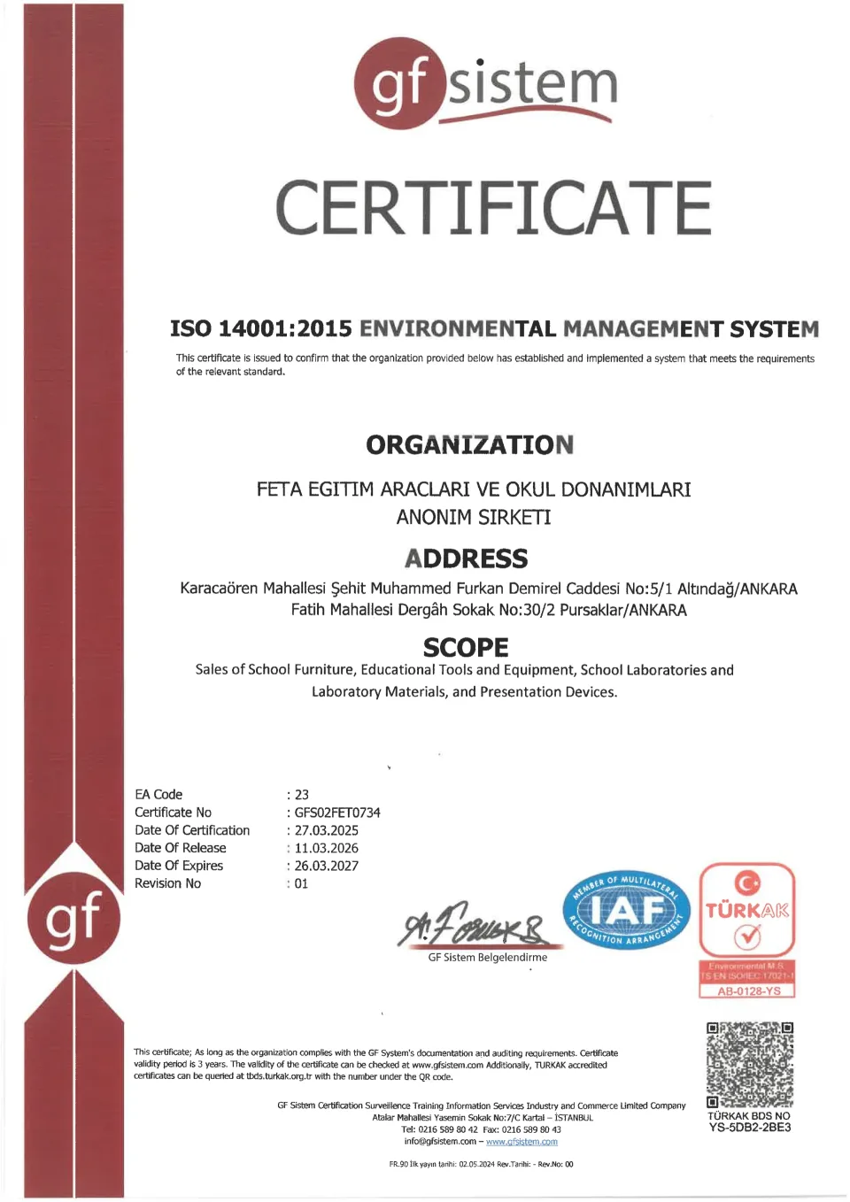 ISO 14001:2015 (EN)