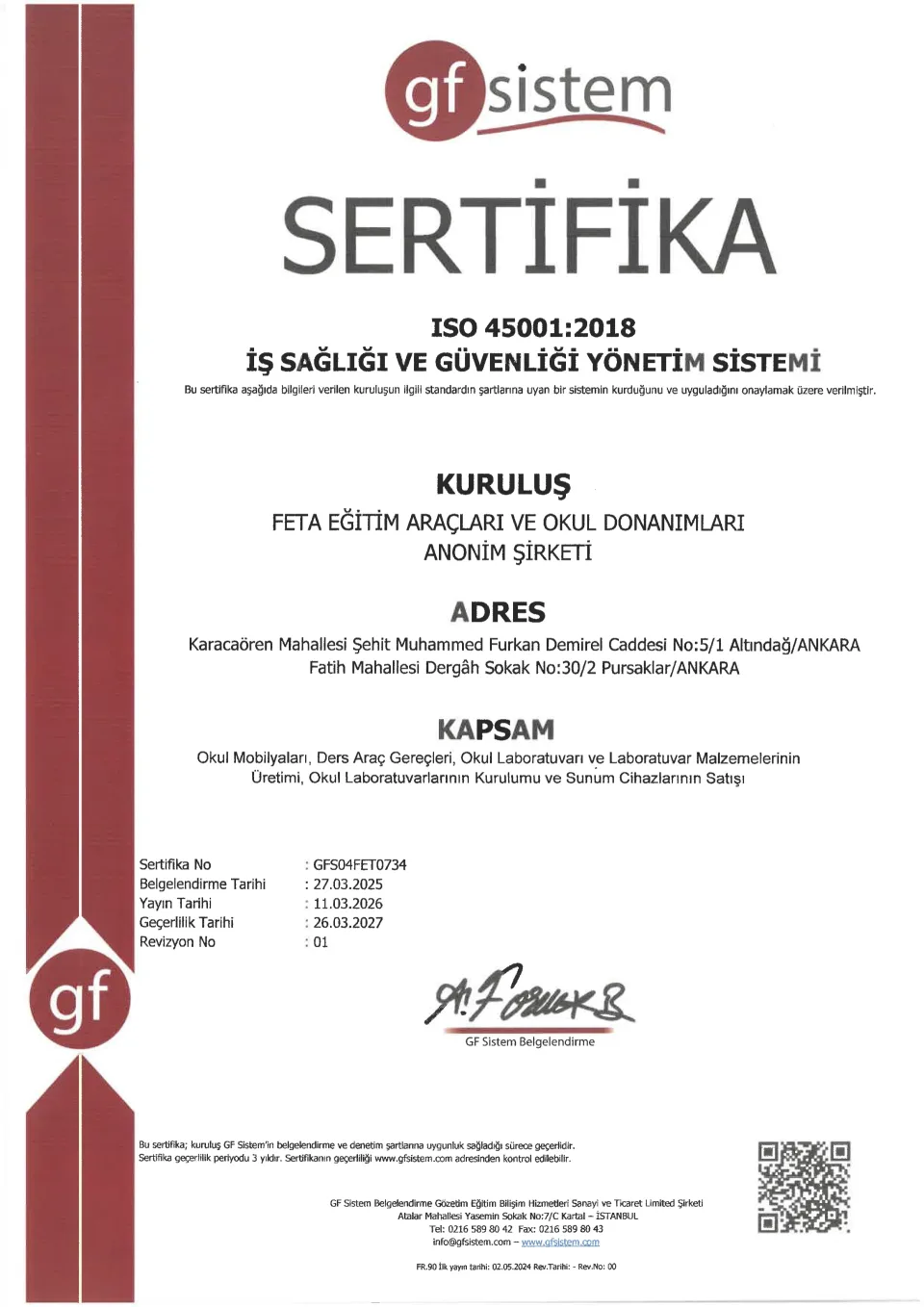 ISO 45001:2018